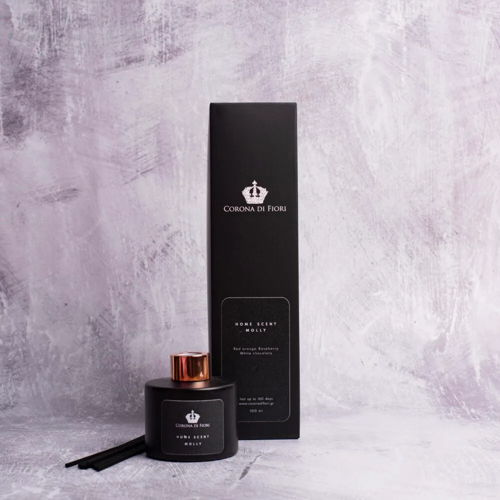 Aρωματικό χώρου με sticks Molly Black edition 100ml
