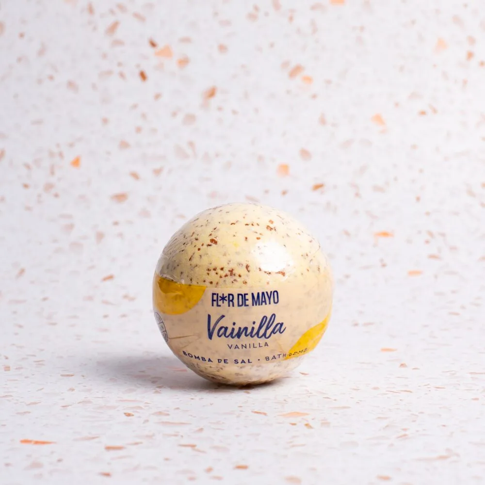 Bath bomb με άρωμα βανίλια 200gr
