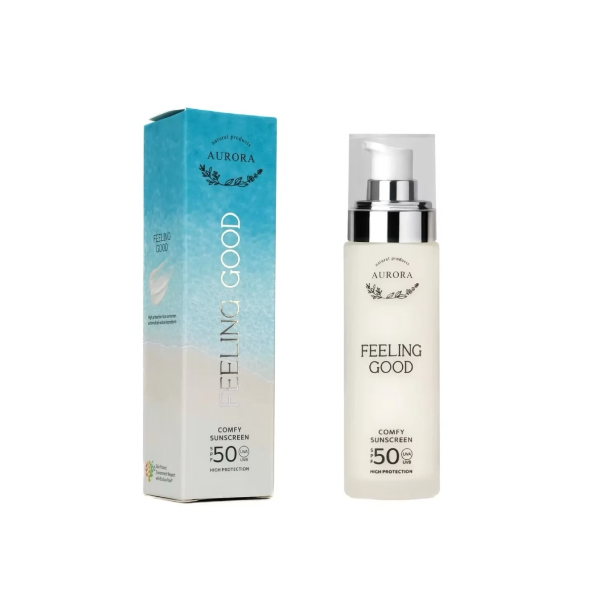 Feeling good comfy sunscreen SPF50, 50ml