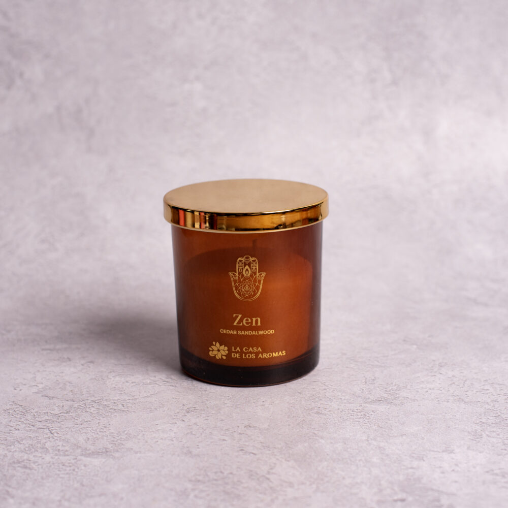 Αρωματικό κερί Zen με σανδαλόξυλο & κέδρο 150gr