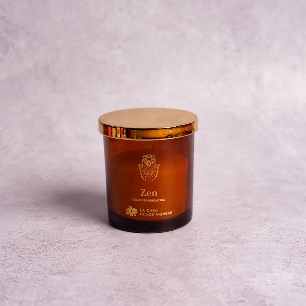 Αρωματικό κερί Zen με σανδαλόξυλο & κέδρο 150gr