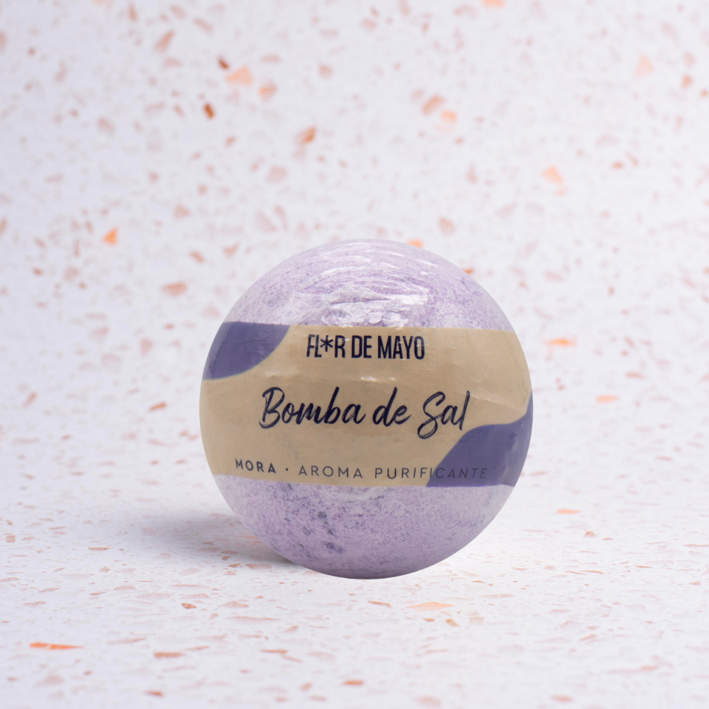Bath bomb με άρωμα βατόμουρο 200gr